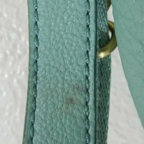 Fossil Erin Crossbody Leather Purse Blue - Picture 9 of 11